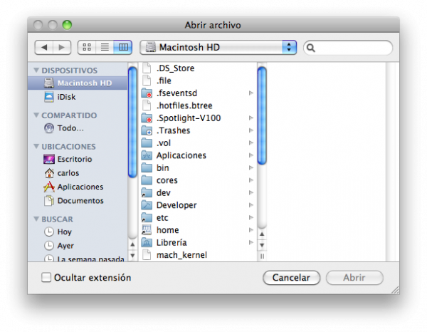 App Mostrar Archivos Ocultos Mac